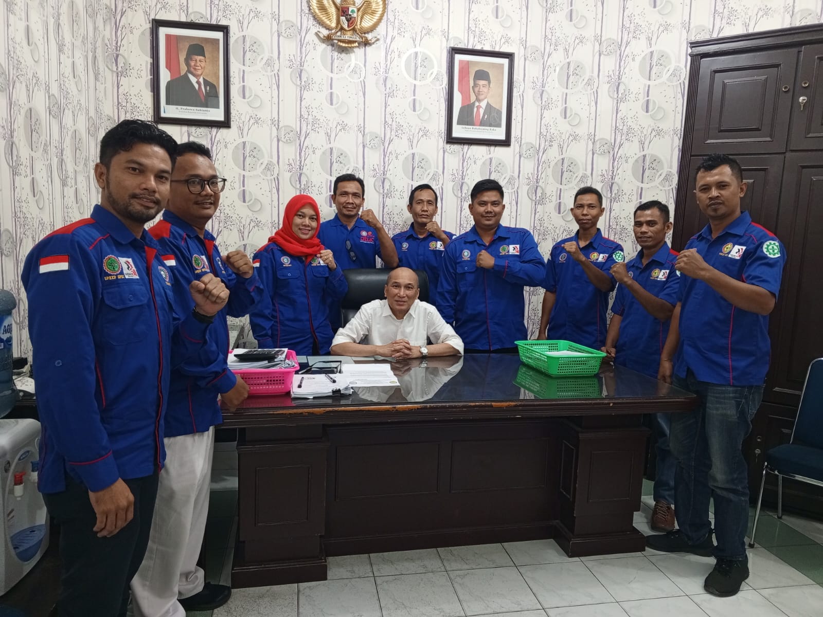 Audiensi ke Ka RS Sri Pamela