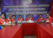 Rutan Kelas I Medan Ikuti Pengarahan Direktur Jenderal Pemasyarakatan Secara Virtual