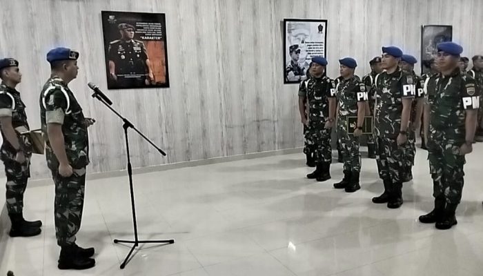8 Personel Denpom I/5 Medan Terima Penghargaan atas Kinerja Unggul