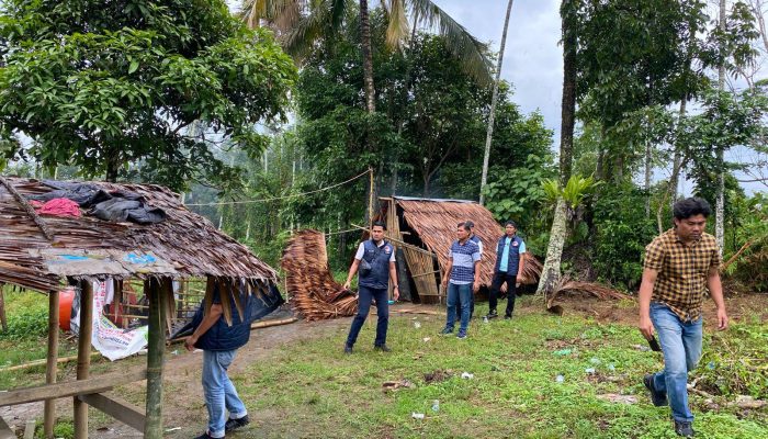Polres Binjai Kembali Gerebek dan Ratakan Barak Narkoba di Sei Bingai