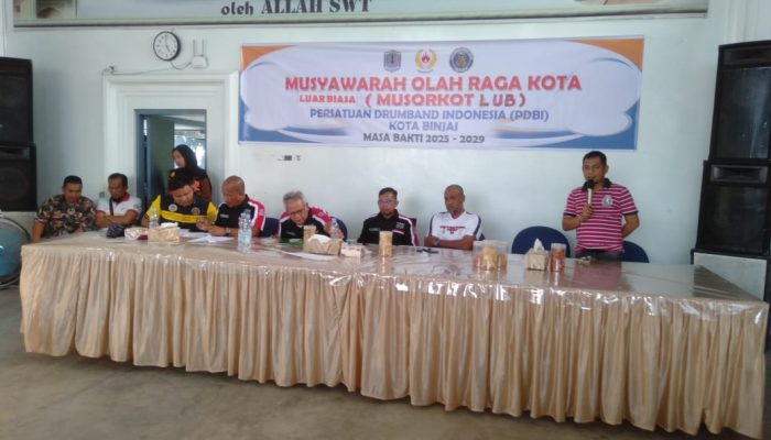 Ahmad Azrai Terpilih Secara Aklamasi sebagai Ketua PDBI Binjai Masa Bakti 2025-2029