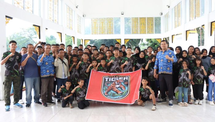 67 Atlet Taekwondo Asal Binjai Berlaga di Kejuaraan Piala Pangdam I Bukit Barisan