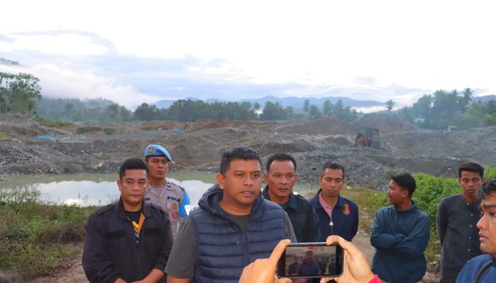 Kapolres Madina Ajak Masyarakat Bersinergi Hentikan Tambang Emas Ilegal