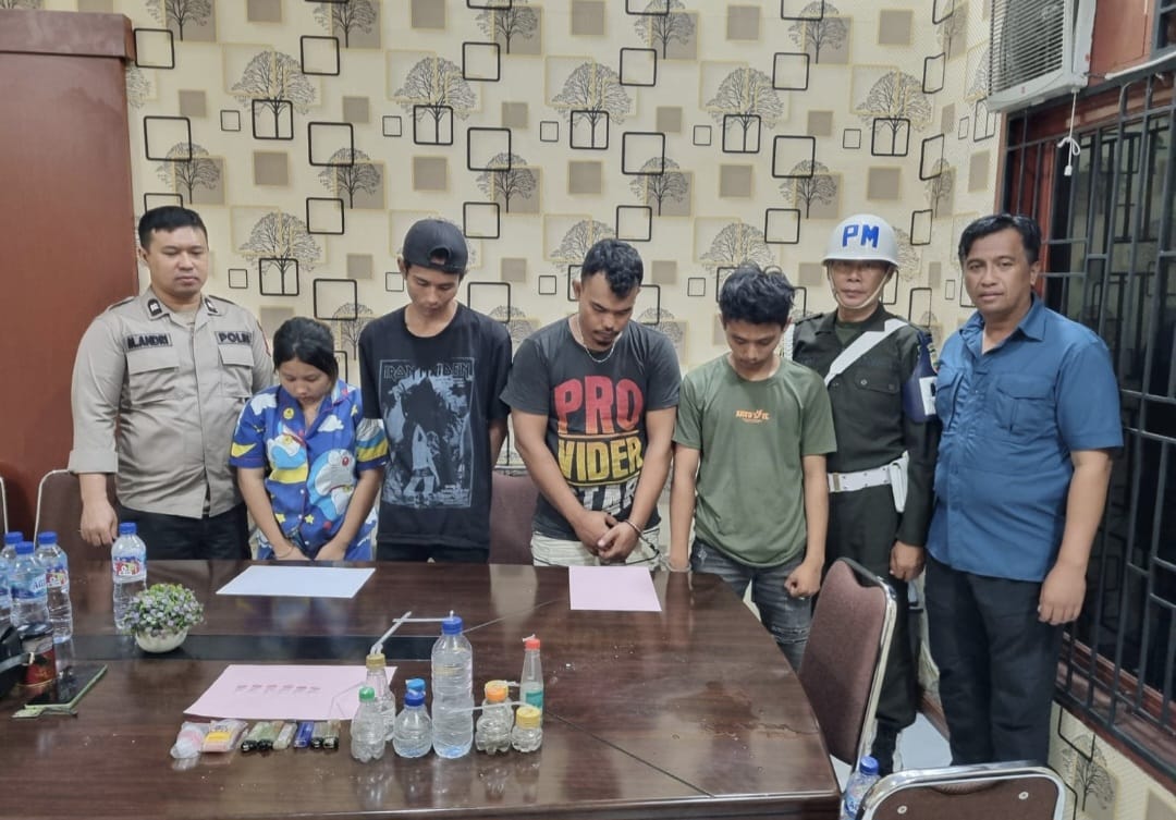 Tersangka Narkoba dan Judol