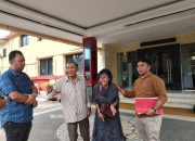 Datangi Polda Sumut, Korban Penyerobotan Lahan di Asahan Histeris