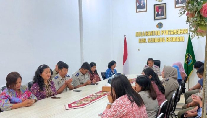 Kantah Sergai Gelar Silaturahmi dan Makan Bersama di Awal Tahun  2025