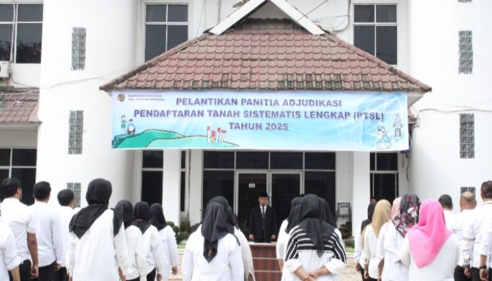 Kantah Sergai Laksanakan Pengangkatan Sumpah Panitia dan Satgas PTSL 2025