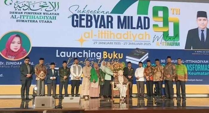 DPW Al-Ittihadiyah Sumut Gelar Milad Ke-90 Di Aula Raja Inal Siregar Kantor Gubernur