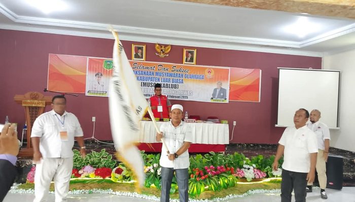 Ali Sahbana Terpilih Aklamasi sebagai Ketua KONI Padanglawas