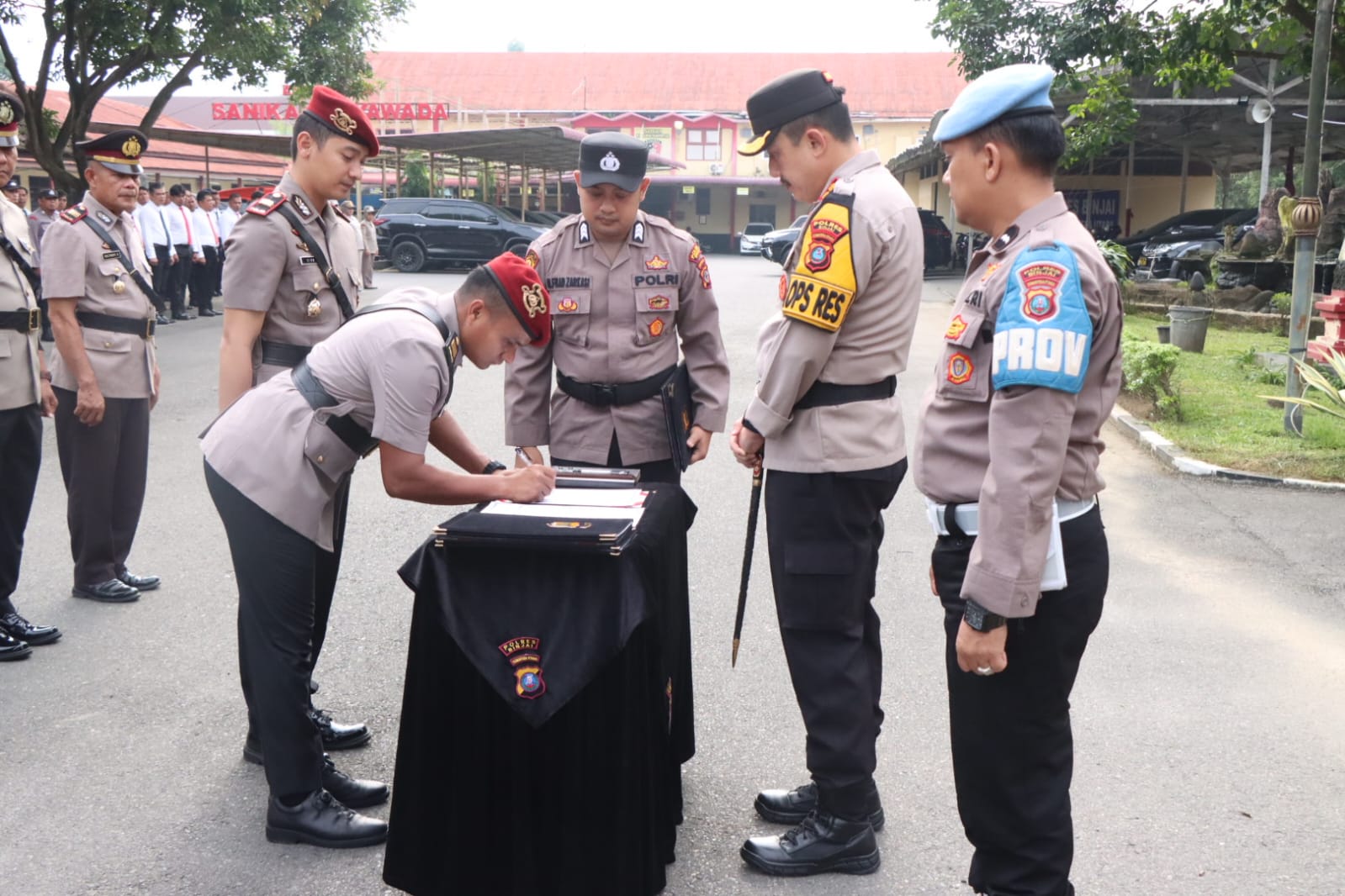 Upacara Serah Terima Jabatan