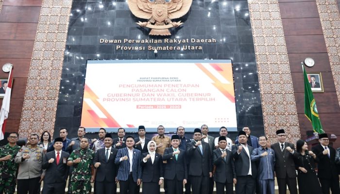 Bobby Nasution – Surya Resmi Jadi Gubernur dan Wagub Sumut, Pelantikan 20 Februari 2025