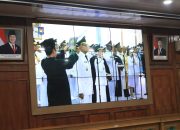 Pemko Binjai Gelar Nobar Pelantikan Wali Kota dan Wakil Wali Kota Binjai