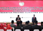 Pj Gubernur Fatoni Lantik Pejabat Eselon 3 dan 4 Untuk Percepat Program Pemprov Sumut