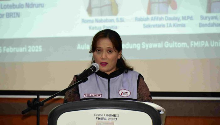 Pelantikan Pengurus Baru IA-Kimia Unimed, Roma Nababan Ajak Alumni Berkontribusi dalam Kemajuan Kampus