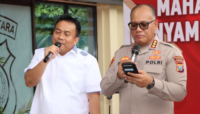 Baksos Polri Presisi: Polrestabes Medan Salurkan 500 Paket Sembako