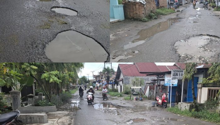 Warga Desak Bupati Deli Serdang Perbaiki Jalan Rusak di Sei Rotan