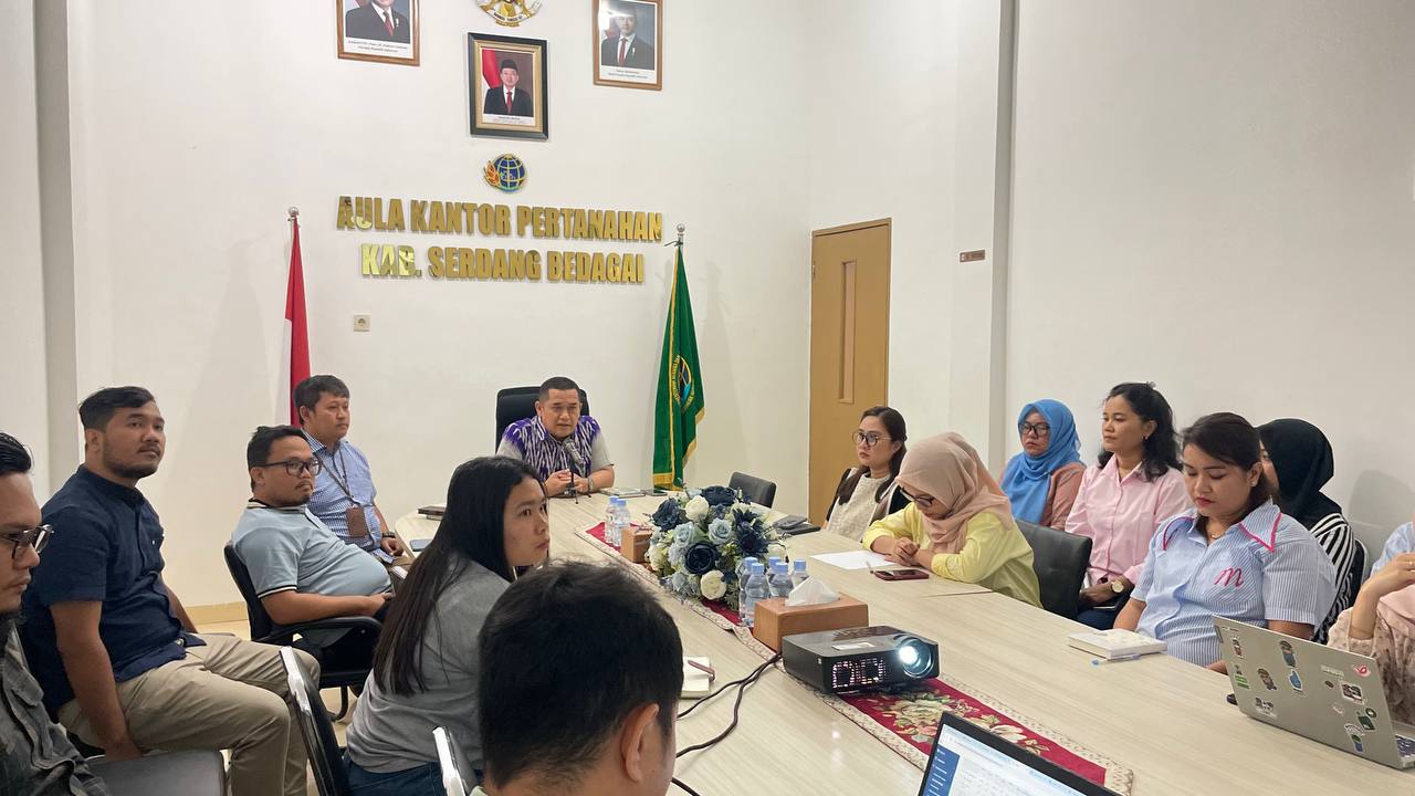 Kantah Sergai Gelar Monev