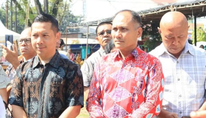 Staf Ahli Wali Kota Binjai Hadiri Peletakan Batu Pertama Pembangunan Gedung Pastoran Paroki