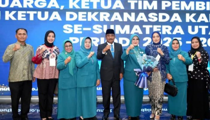 Ny. Nurhayati Amir Hamzah Resmi Dilantik sebagai Ketua TP PKK, Ketua Pembina Posyandu, dan Ketua Dekranasda Kota Binjai 2025-2030