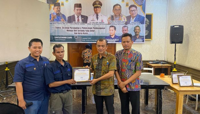 Dialog Publik Pengcab JMSI DS, Pemerintah Deli Serdang Komitmen Tingkatkan Pembangunan