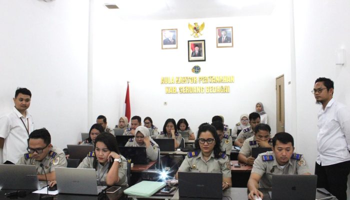 18 Pegawai Kantah Sergai Ikuti Asesmen KRS Jabatan Fungsional