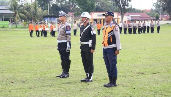 Wali Kota Binjai Hadiri Apel Gelar Pasukan Operasi Ketupat Toba 2025