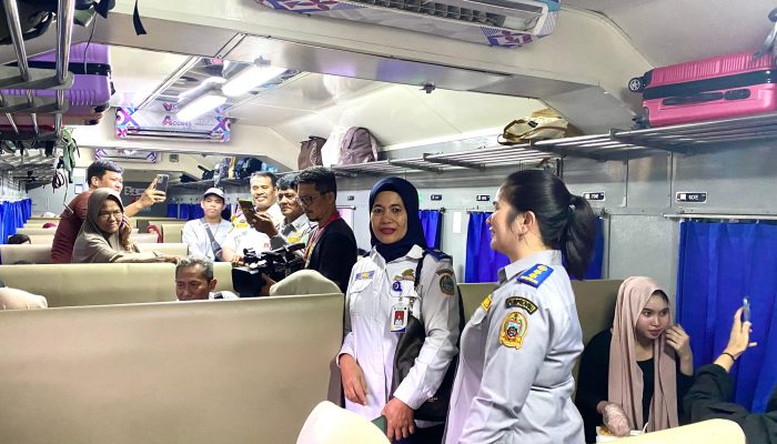 Pemprov Kolaborasi KAI Berangkatkan 623 Pemudik Tahap I, Sumut Cetak Sejarah, Mudik Gratis Tiga Moda