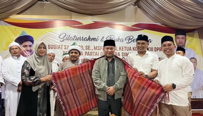 Silaturahmi Wakil Ketua Komisi XIII DPR RI, Tuan Guru Batak Puji Peran Sugiat Santoso dalam Kepemimpinan Sumut