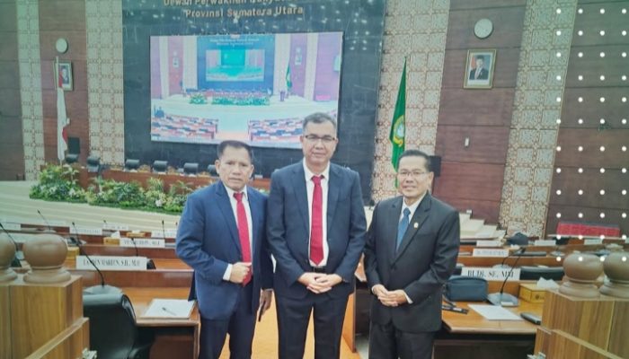 BPN Sumut Hadiri Rapat Paripurna DPRD, Gubernur Paparkan Visi Pembangunan 2025-2030