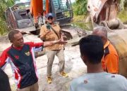 Portal Jalan di Desa Gambus Laut Dibongkar, Masyarakat Bisa Kembali Melintas