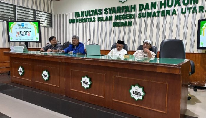 Hidupkan Atmosfer Akademik, Fakultas Syariah dan Hukum UIN Sumut Gelar Diskusi Dosen