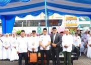 Wakil Wali Kota Binjai Lepas 58 Calon Haji Bank Sumut Ikuti Manasik Haji Akbar