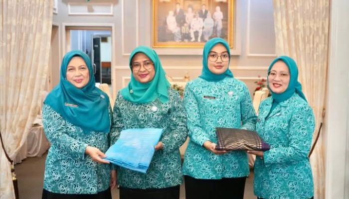 Ketua TP PKK Kota Binjai Terima Kunjungan Kerja TP PKK Kabupaten Batu Bara dan OPD Terkait
