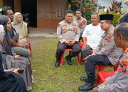 Kapolres Binjai Kunjungi Rumah Duka Korban Laka Lantas di Sei Bingei