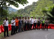 Dishub Sumut Bersama Dishub Langkat dan Polres Binjai Pasang Pembatas Jalan dan Rumbles Strip di Lokasi Rawan Kecelakaan