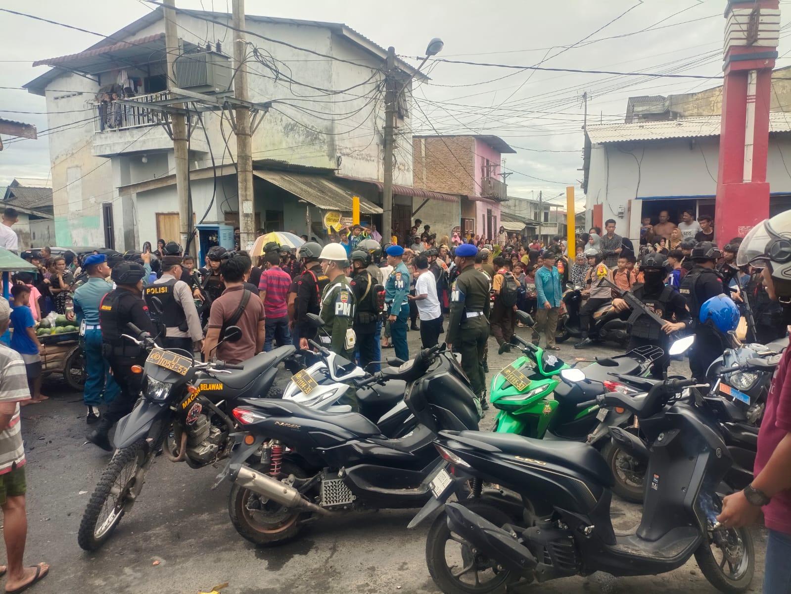 Patroli Gabungan di Belawan