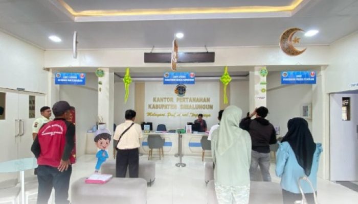 Kantor Pertanahan Simalungun Ikuti Imbauan Kementerian Sekretariat Negara, Dengarkan Naskah Pancasila dengan Sikap Sempurna