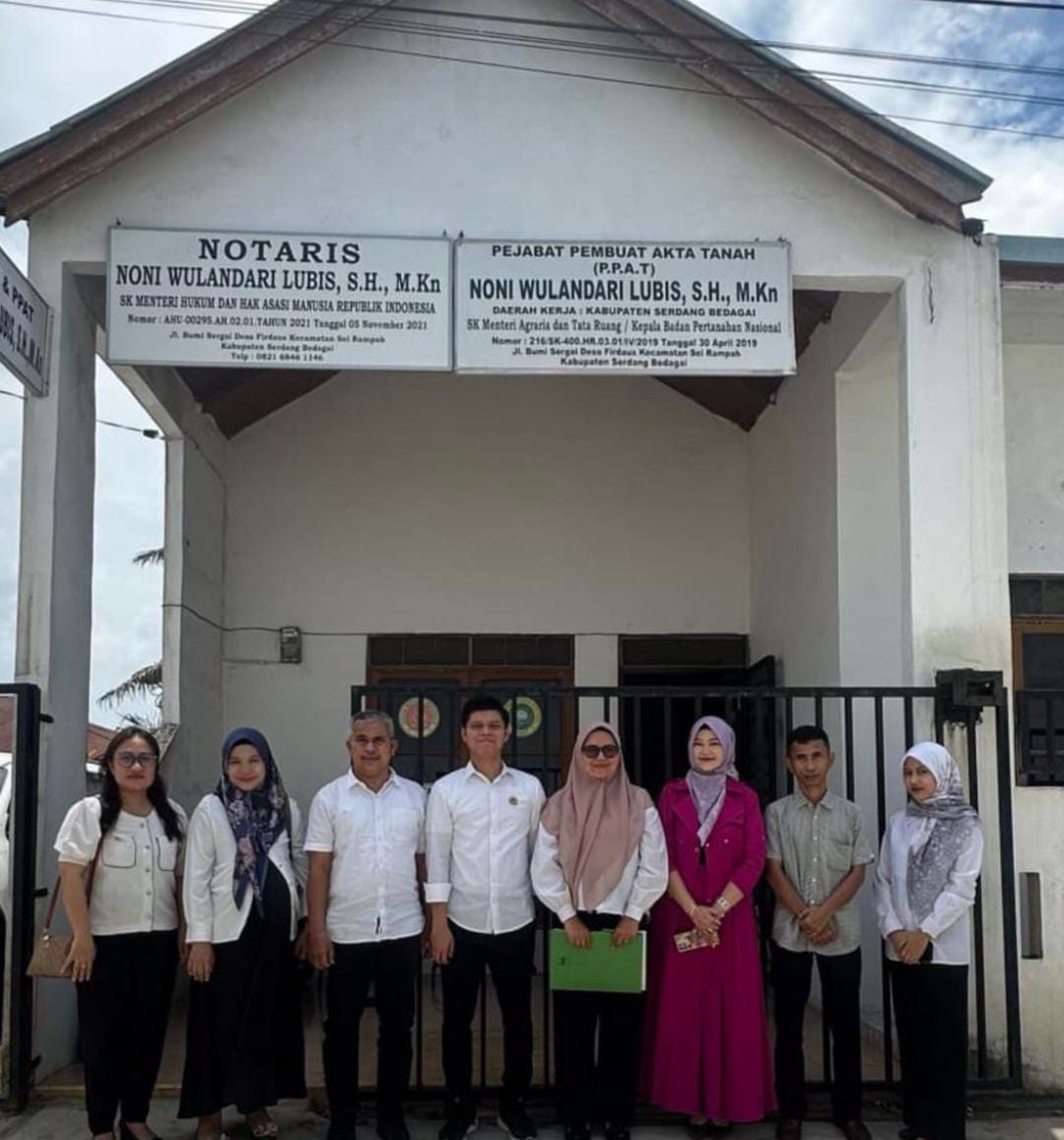 Terima Tim Kanwil BPN Sumut