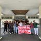 Massa Demo Kadis Pendidikan Sumut