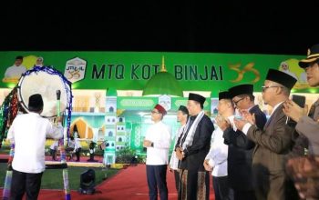 Pembukaan MTQ Kota Binjai