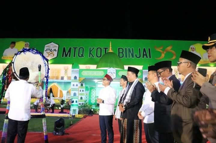 Pembukaan MTQ Kota Binjai