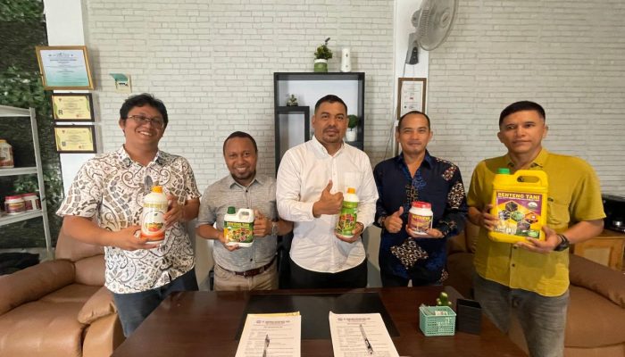 Siap Perluas Pasar Pupuk Organik, PT Karunia Rotorindo Tani Gandeng Koperasi Keluarga Pers Indonesia