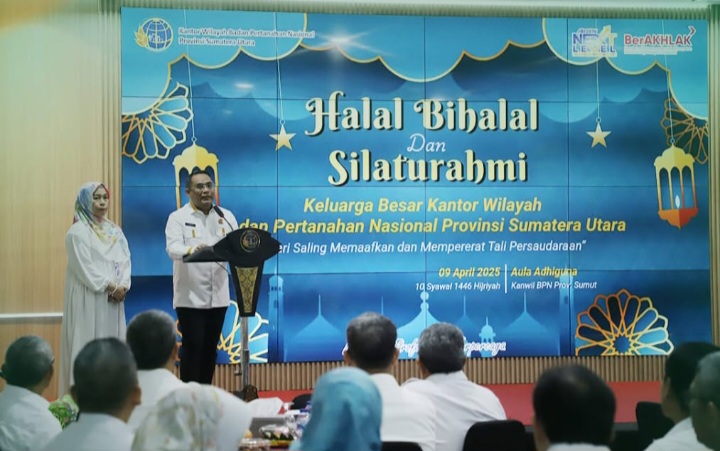 Halalbihalal Kanwil BPN Sumut