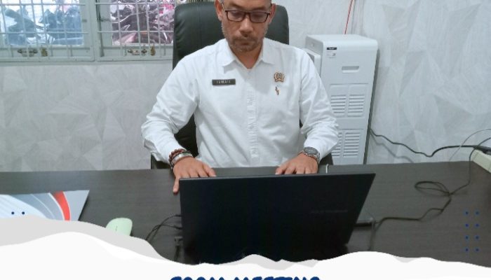 Kantah Labuhanbatu Ikuti Rapat Koordinasi Nasional Terkait Pemeriksaan Keuangan 2024