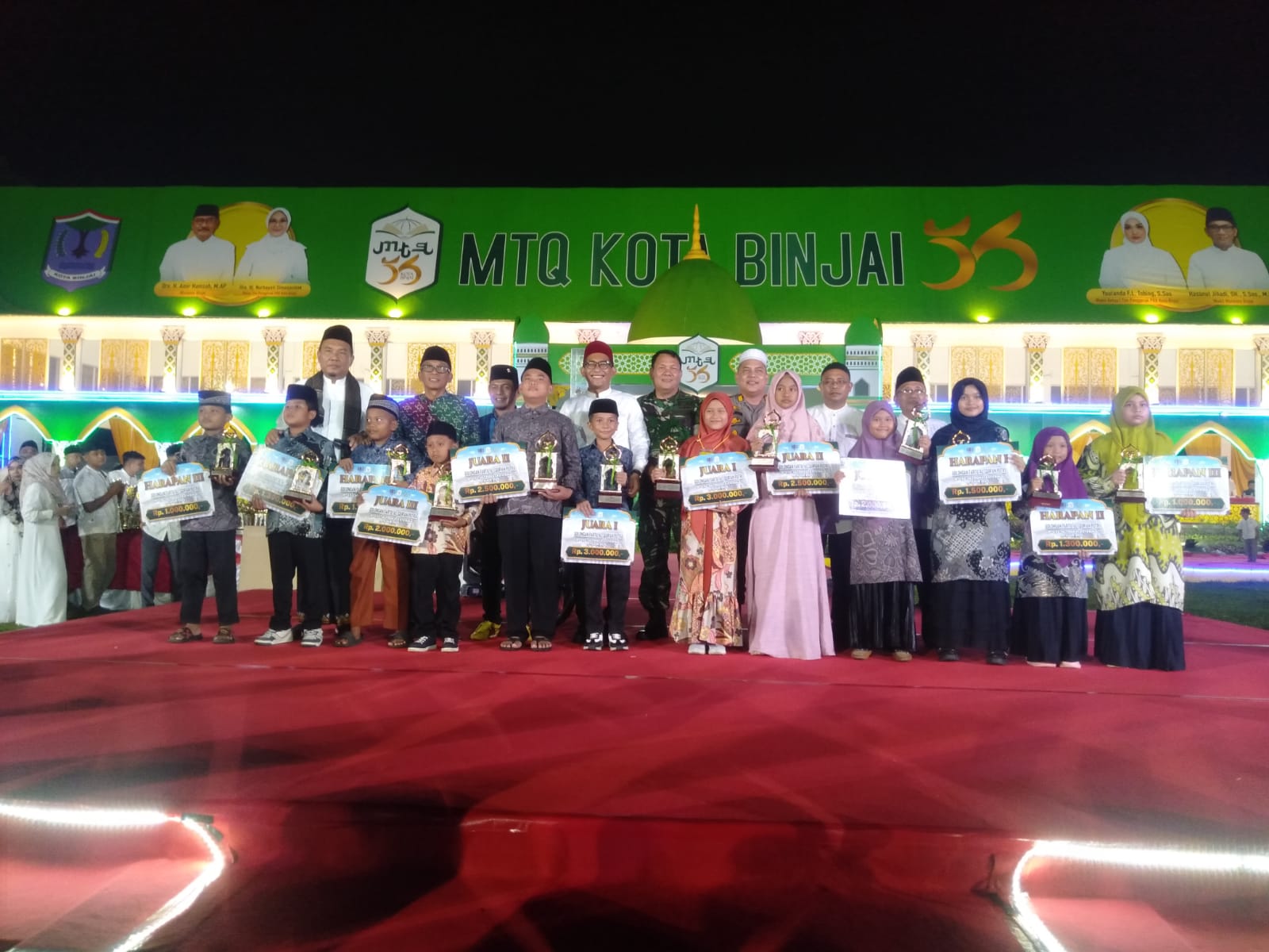 MTQ Kota Binjai Ditutup
