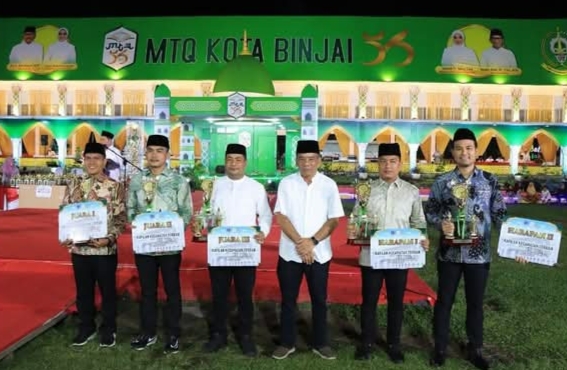 MTQ Kota Binjai Ditutup