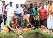 Wali Kota Binjai Letakkan Batu Pertama Renovasi Kuil Shri Shivan