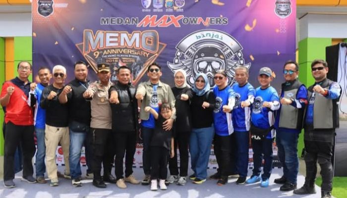 Wakil Wali Kota Hadiri Binjai Bikers Day 2025, Binjai Adalah Kota Sahabat Bagi Semua Kalangan