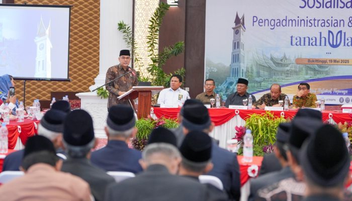 Sosialisasi di Kota Bukittinggi, Wamen ATR/Waka BPN: Sertipikat Tanah Ulayat Adalah Hak Masyarakat Hukum Adat