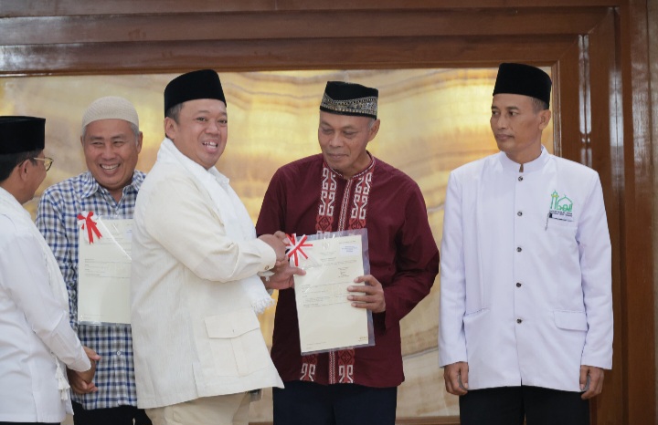 Percepat Sertipikasi Tanah Wakaf